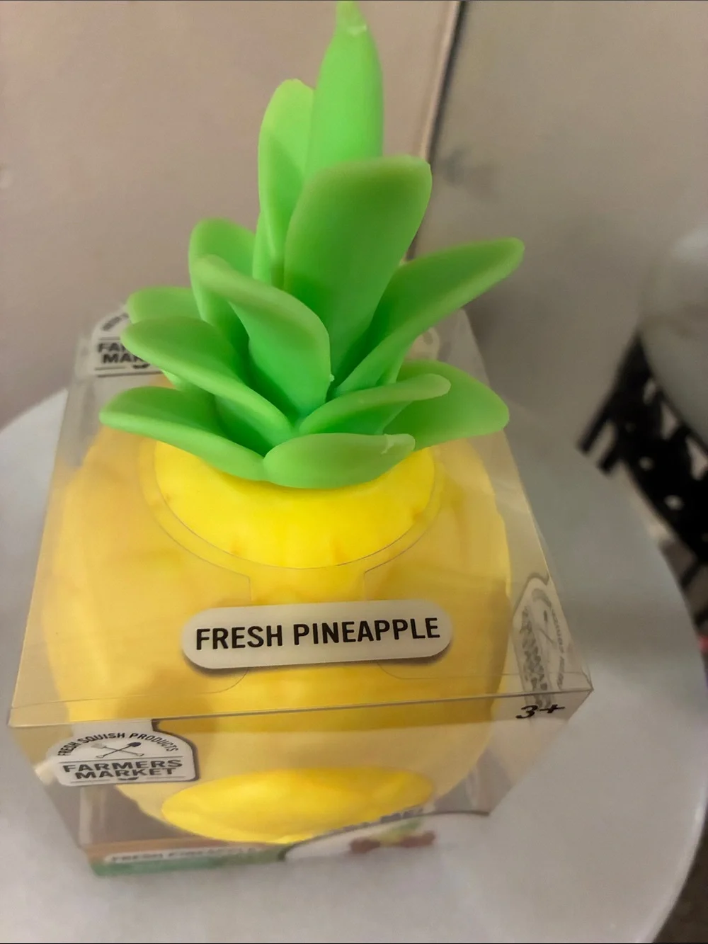 Fresh Pineapple Yellow Squishy Stress Toy